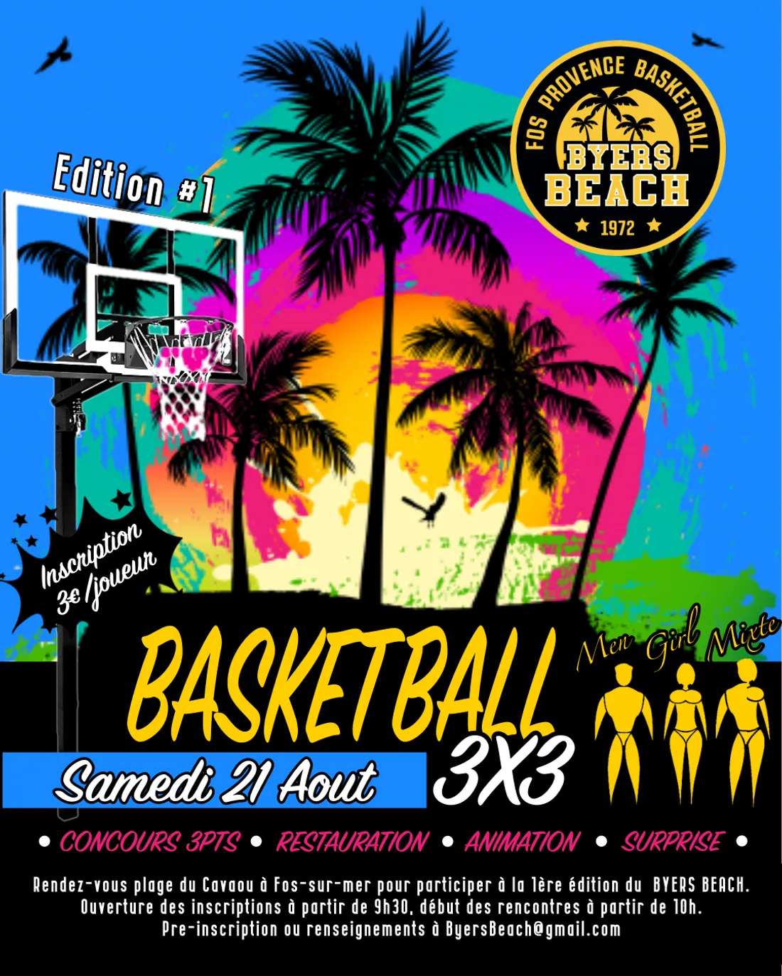 [ SPORT/LOISIR ] Fos-sur-Mer: Basketball on the beach, ça vous tente ? 